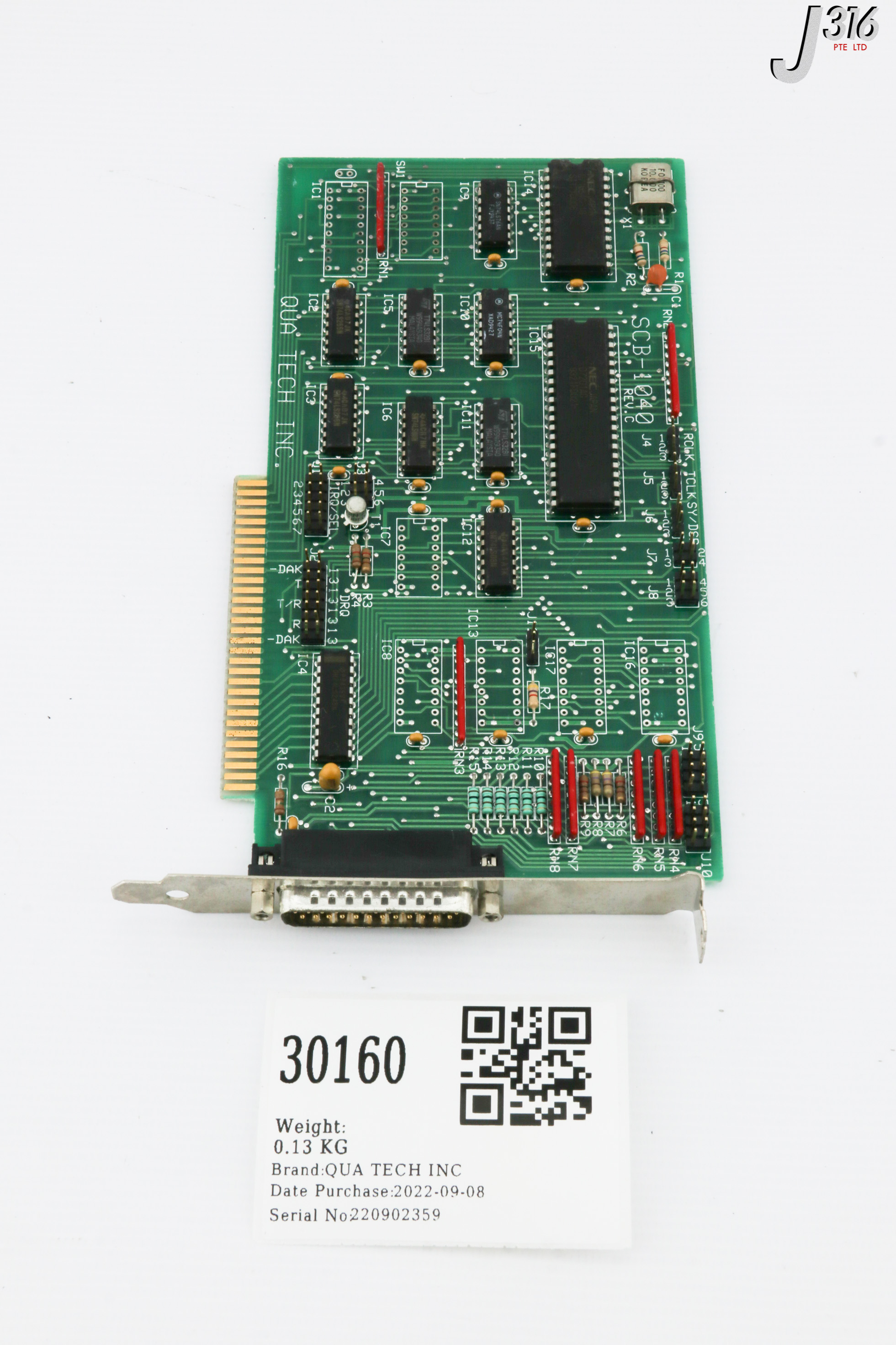 サンプル 30160 QUA TECH INC PCB ASSY SCB-1040 | eBay